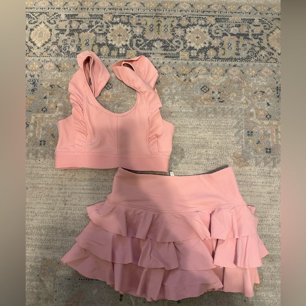 Pink workout set